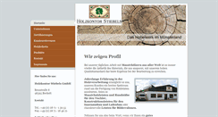 Desktop Screenshot of holzkontor-stiebels.de